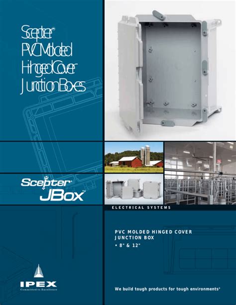 pvc junction box hinged cover|scepter jbox hinged cover.